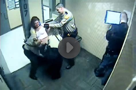 Woman Force Stripped Pepper Sprayed Left Naked For Hours In Indiana Jail Video Crooks And