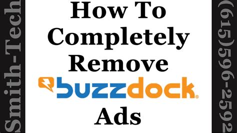 How To Completely Remove Buzzdock Ads From Your Web Browser Youtube