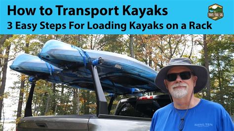 How To Transport Kayaks Youtube