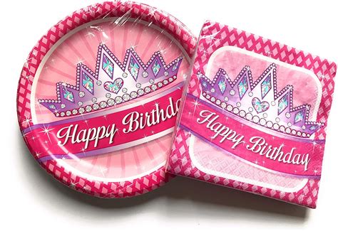 Happy Birthday Plates And Napkins Sets Very Cute Sets Of Happy