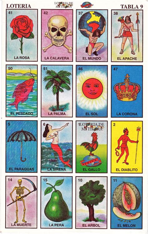 Printable Loteria Cards Customize And Print