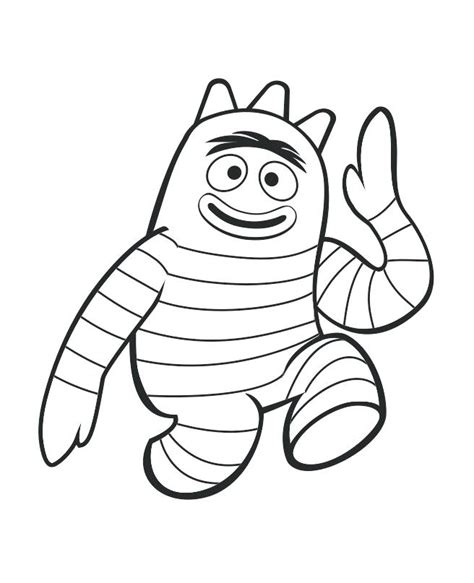 Yo Gabba Gabba Drawing at GetDrawings | Free download