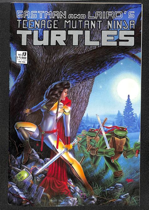 Teenage Mutant Ninja Turtles 13 Comic Books Copper Age Marvel