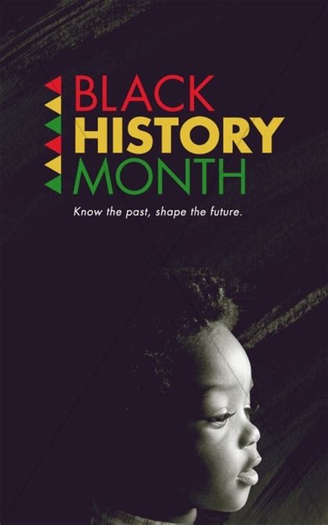 Black History Month Christian Bulletin Secular Holiday