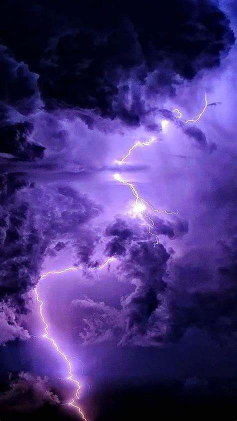 Lightning Aesthetic Wallpaper Wallpaper Pink Sky And Cloud Image