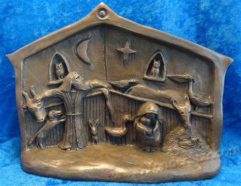 75 Hand Cast Nativity Sculpture Made In The Usa New For 2016