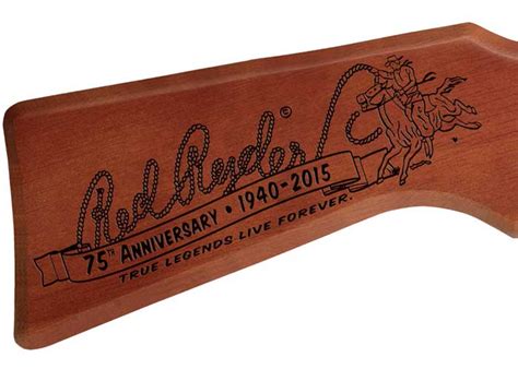 Daisy Red Ryder 75th Anniversary BB Gun Spring Piston Air Rifle
