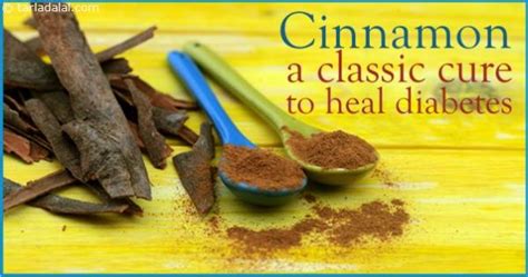 Cinnamon A Classic Cure For Controlling Diabetes Tip Health Food