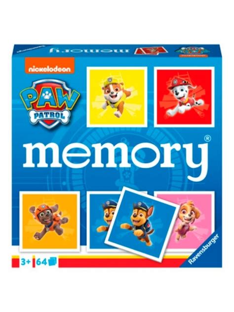 Memory® Paw Patrol Jueo De Mesa Ravensburger Distribuidor España
