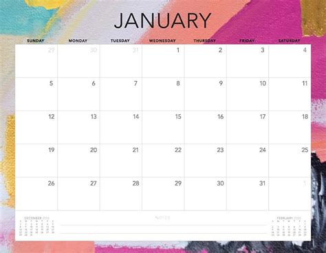 Free printable calendar 2020 template. Free 2020 printable calendars - 51 designs to choose from!