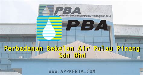Jawatan kosong lembaga getah malaysia februari 2018. Jawatan Kosong Terkini di Perbadanan Bekalan Air Pulau ...