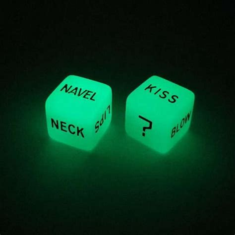 Ardorlove Love Dice Glow In Dark Adult Couple Lovers Games Aid Sex Party Toy