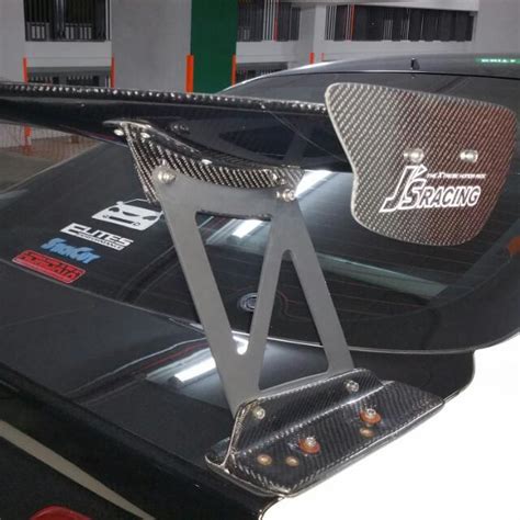 Detailed custom car by veilside. J's Racing Carbon Fibre GT spoiler Honda Integra Civic ...