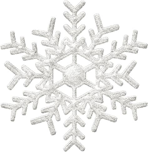 Silver Snowflake Transparent Png Stickpng