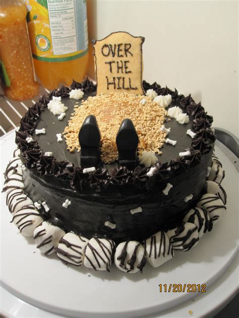 Over The Hill Birthday Cake