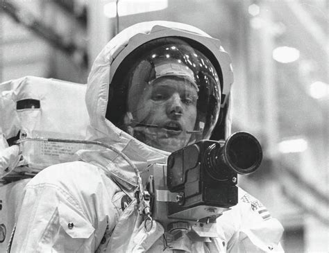 Apollo 11 Commander Neil Armstrong In The Spacesuit As He Will Appear On The Lunar Surface A