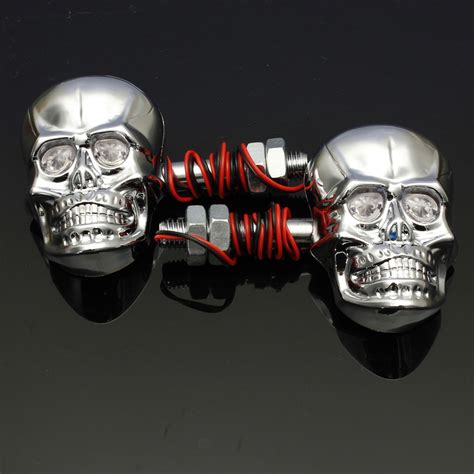 This assembly consists of four separate switches, two of which control the left and right turn signals. Pair Universal Motorcycle Skeleton Skull Turn Signal ...