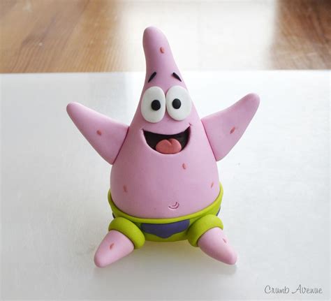 Patrick Star Polymer Clay Disney Clay Crafts For Kids Spongebob