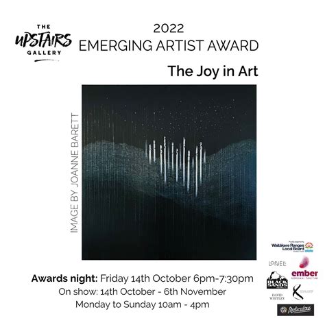 Emerging Artist Awards 2022 — The Upstairs Art Gallery