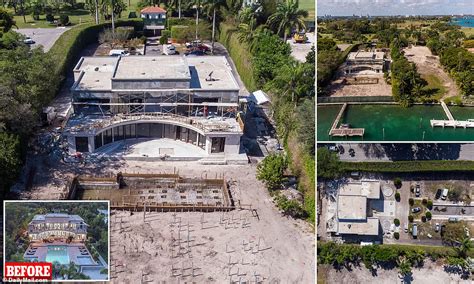 Tom Brady And Gisele Bundchens 17m Miami Eco Mansion Takes Shape