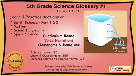 Home > science > science topics for fifth grade. 5th Grade Science Glossary # 1 : Learn and Practice ...