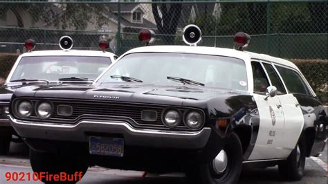 Classic Lapd Plymouth Station Wagon Youtube