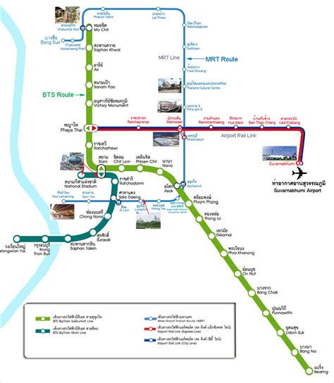 Bangkok Bts Map 2014