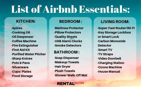 List of kitchen items for vacation rental. Airbnb List Of Supplies 2020: 21 Essential Items For ...