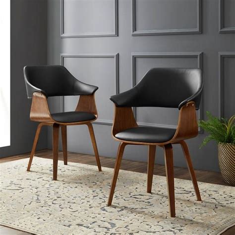 The seat is plushy and conforms to your bottom perfectly, the same material is used for the armrest, which i also find very comfortable. Corvus Norah Mid-century Modern Accent Chairs with Wood ...