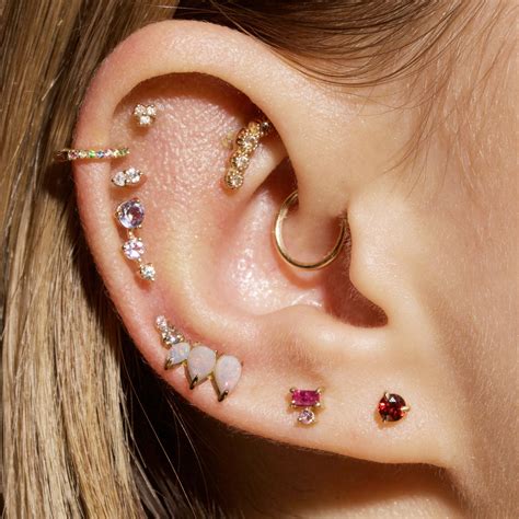 Ear Piercings Types And Healing Times