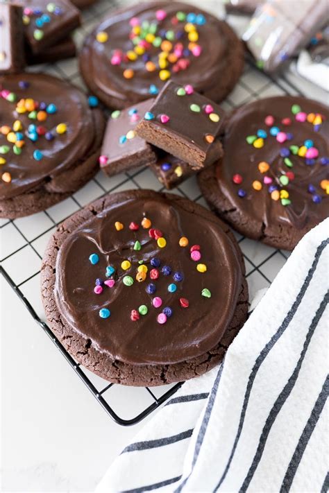 Crumbl Copycat Cosmic Brownie Cookies Cooking With Karli