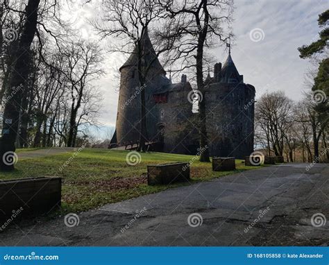 Welsh Castle In Winter Stock Photo Image Of Britain 168105858