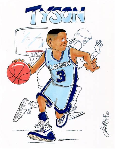 Basketball Player Cartoon Fun T For Basketball Fastbreak