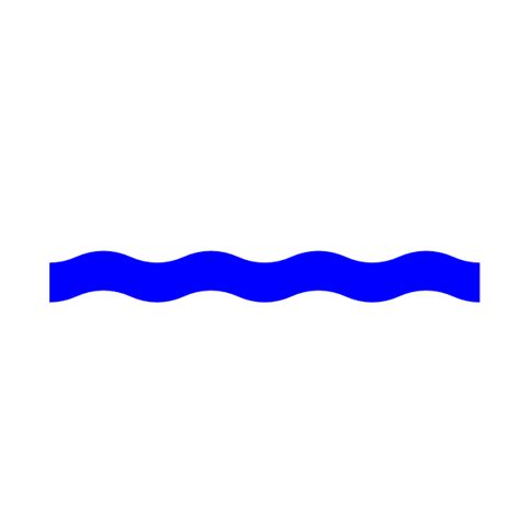 Waterline Wave Blue Clip Art At Vector Clip Art Online