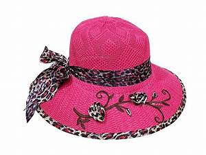 Buy, Majik, Floral, Print, Hat, With, Ribbon, For, Beach, Summer