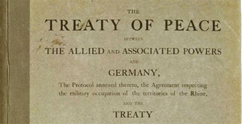 Nuestro Tratado De Versalles