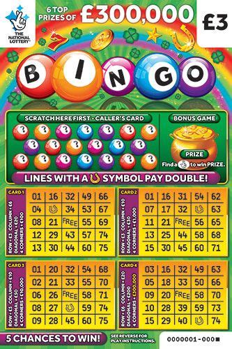 What do you need to know about instant win games? National Lottery Bingo Green Scratchcard | National ...
