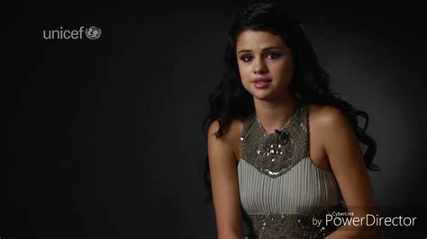 Selena Gomez Unicef Interview Youtube