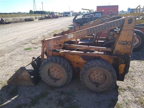 Case 1830 Skid Steer With 1 Yard Bucket At Live And Online Auctions