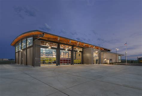 Spokane International Airport Fire Station Architectural Photographer