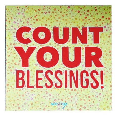 Count Your Blessings Joy Of Ting