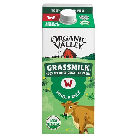 Organic Valley Grassmilk Organic Whole Milk Oz Half Gallon