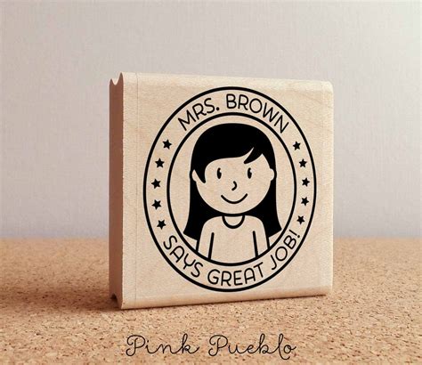 My Favorite Custom Teacher Stamps On Etsy And Why Im Mad About Them