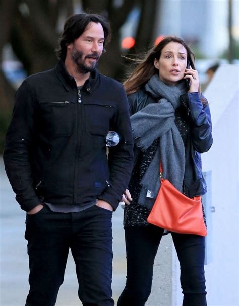 Keanu Reeve With The Mysrty Women On His Way To The Concert Keanu