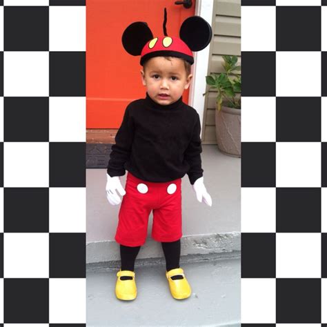 Toddler Mickey Mouse Diy Toddlerhalloween Couple Halloween Costumes