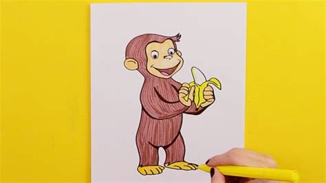 How To Draw Curious George Youtube