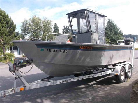 2003 Aluminum Alaska Fishing Boat Almar Sounder Power Boat For Sale