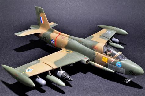 Atlas Impala Mk 2 Of The South African Air Force Italeri 48th Scale