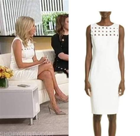 Outnumbered August Kayleigh Mcenany S White Cutout Sheath Dress