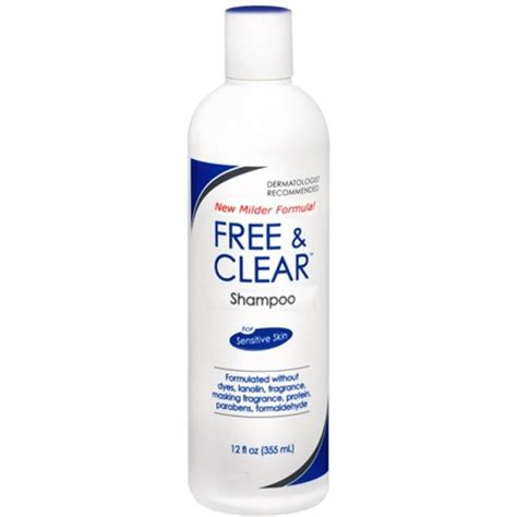 Free And Clear Shampoo 12 Oz Pack Of 2